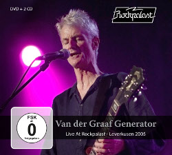 DVD Van der Graaf Generator Rockpalast show in Leverkusen 5 November 2005