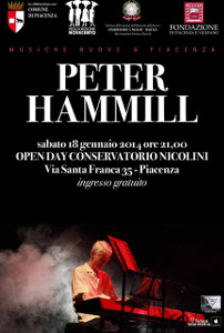 Peter Hammill in Conservatorio G. Nicolini